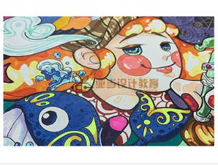 南昌亞當(dāng)設(shè)計(jì)學(xué)員手繪作品