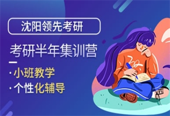 沈陽(yáng)2025考研半年集訓(xùn)營(yíng)
