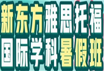 新東方雅思托福國際學(xué)科暑假班