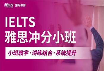 浙江雅思沖分小班
